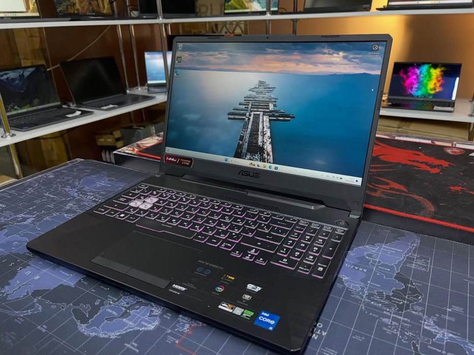 Игровой Asus TUF Gaming F15 i5-11400H/RTX2050/8Gb/SSD512