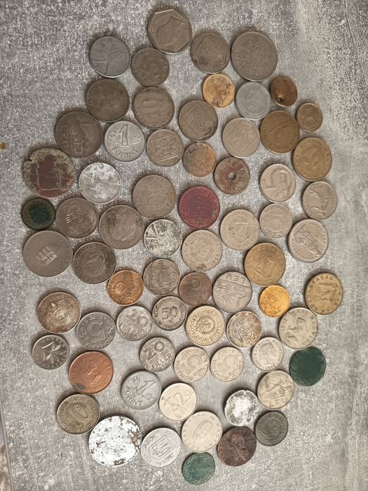 Lot Monede Și Bancnote Vechi