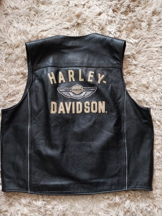 Vestă piele Harley Davidson