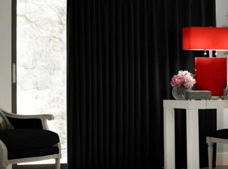 Черни Блекаут завеси 90 лева.