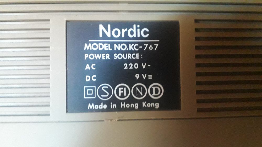 Radio casetofon stereo