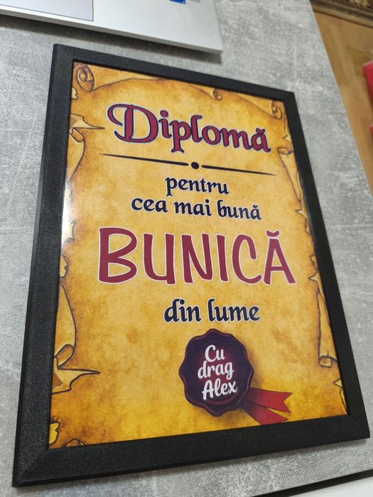 Tablou personalizat A4 / Ramă 3D din PETG / Cadou unicat