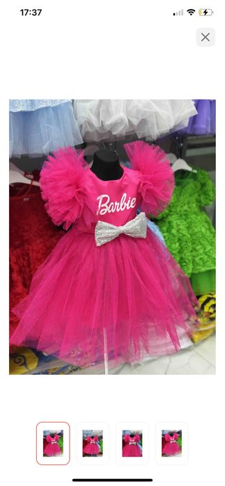 Платье барби для 4-5-6 лет