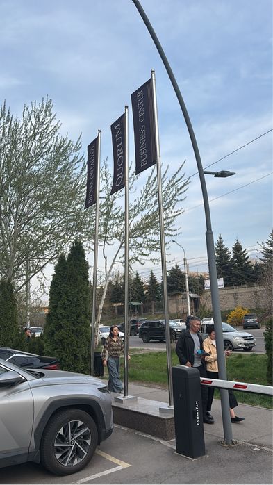 Изготовление уличных флагштоков