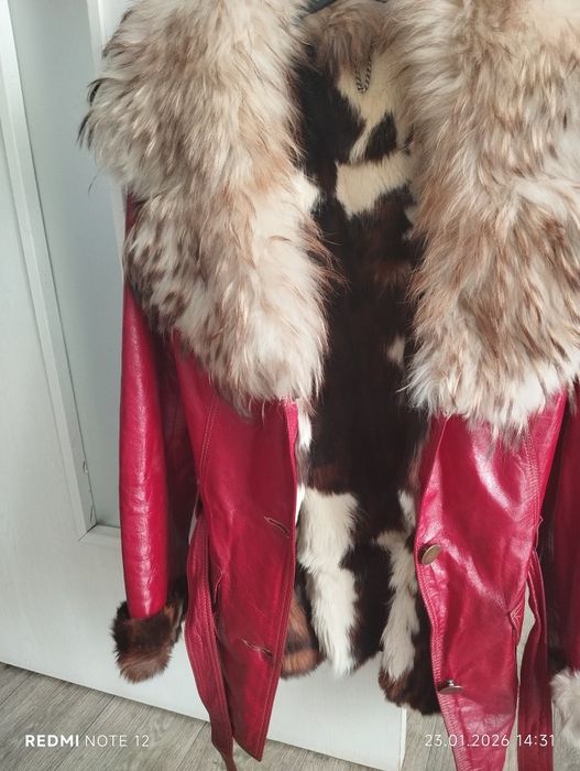 Дублёнка кожаная натуральная