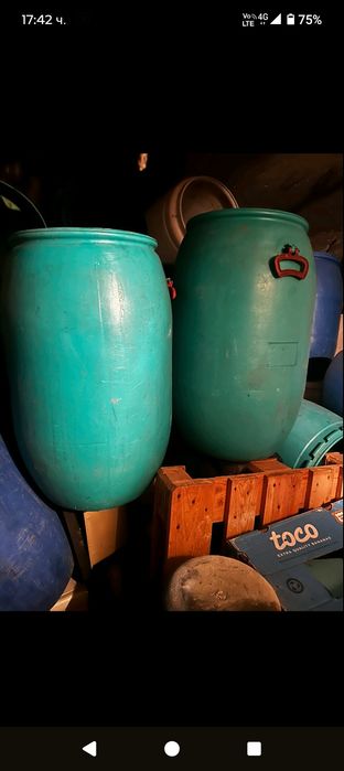 Бидони за ракия по 100 и 120 литра