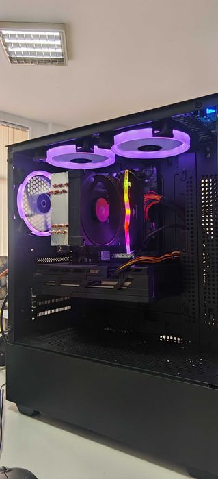 Продавам Геймърско PC Ryzen 5 5500/16Gb 3600Mhz/512GB SSD WD + 1000Gb HDD WD Black/RTX 3060TI/Гаранция