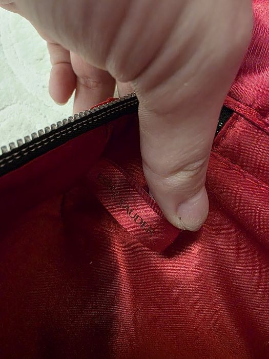 Косметичка Estee Lauder из красного бархата (оригинал)