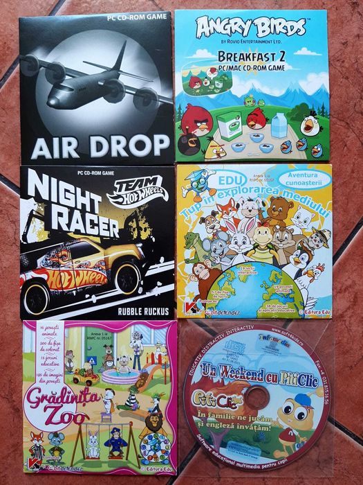 DVD-uri filme, activitati, jocuri