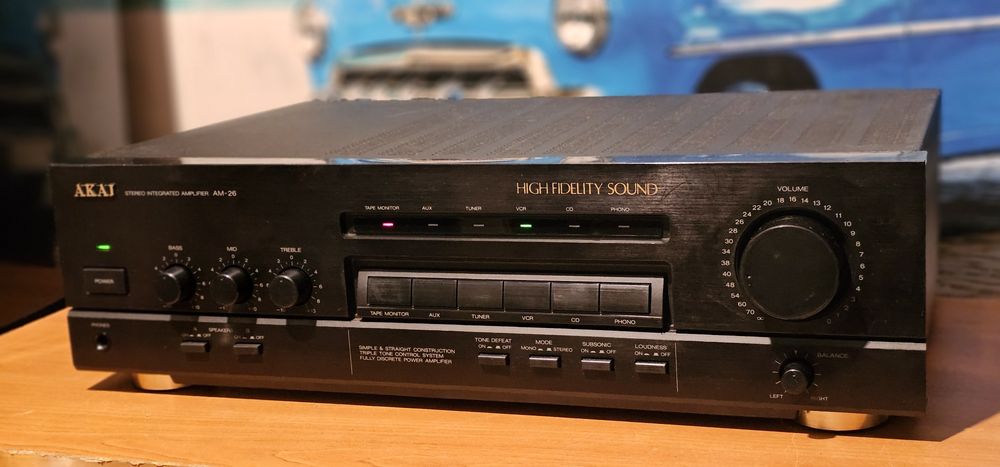 Amplificator - statie Akai AM 26 sau tuner / radio NAD