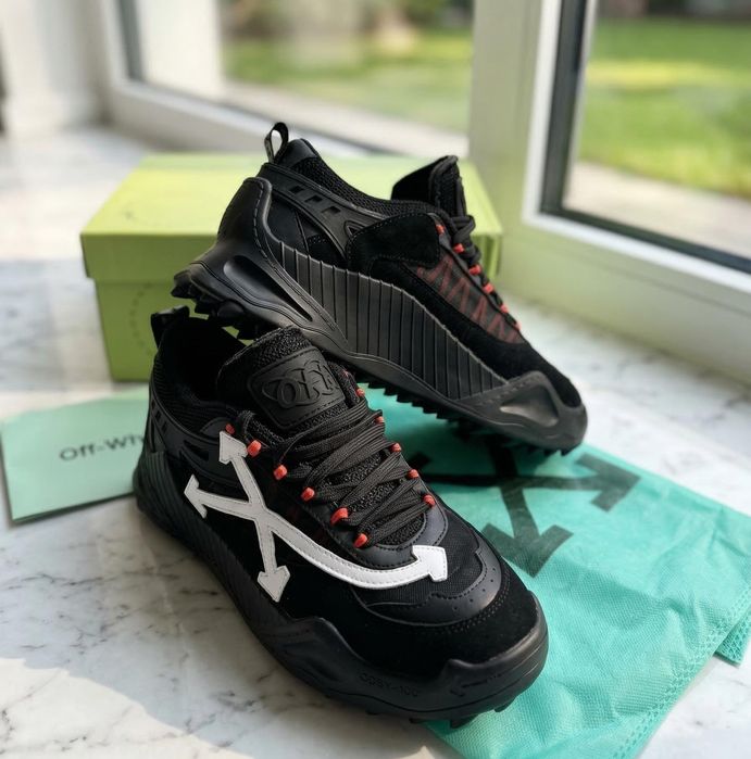 Off-white Odsy Negru Alb - Full Box