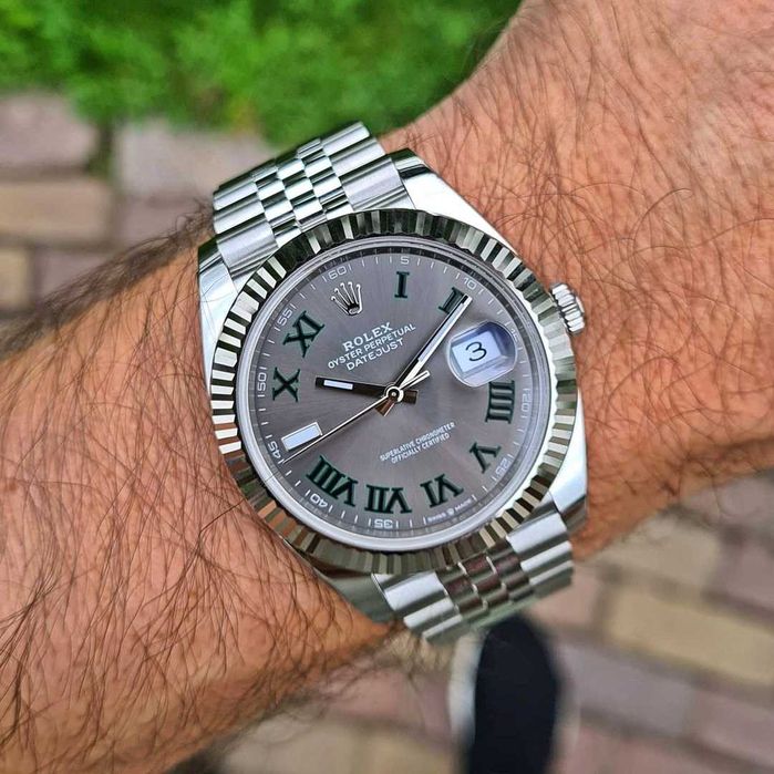 Rolex datejust 41mm wimbledon