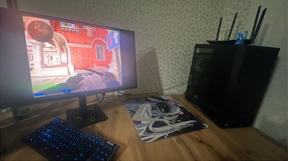 Ryzen 7500F, моник 280hz