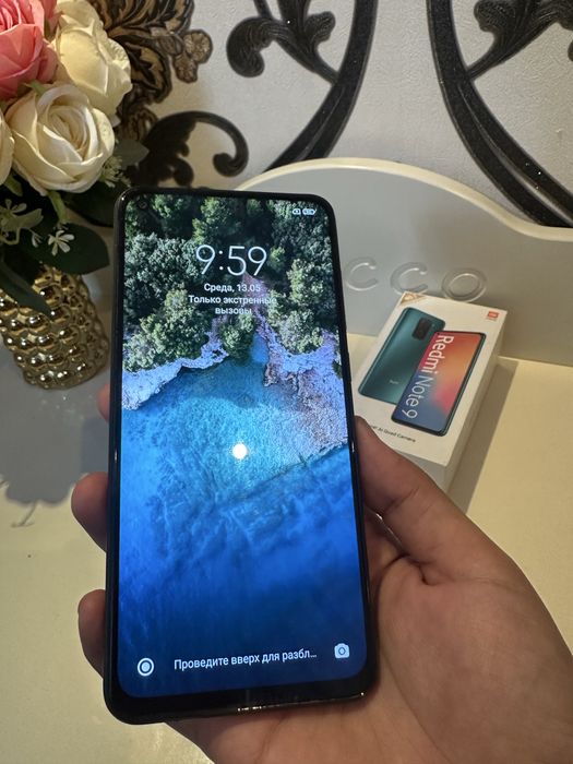 Redmi note 9 64gb holati ideal
