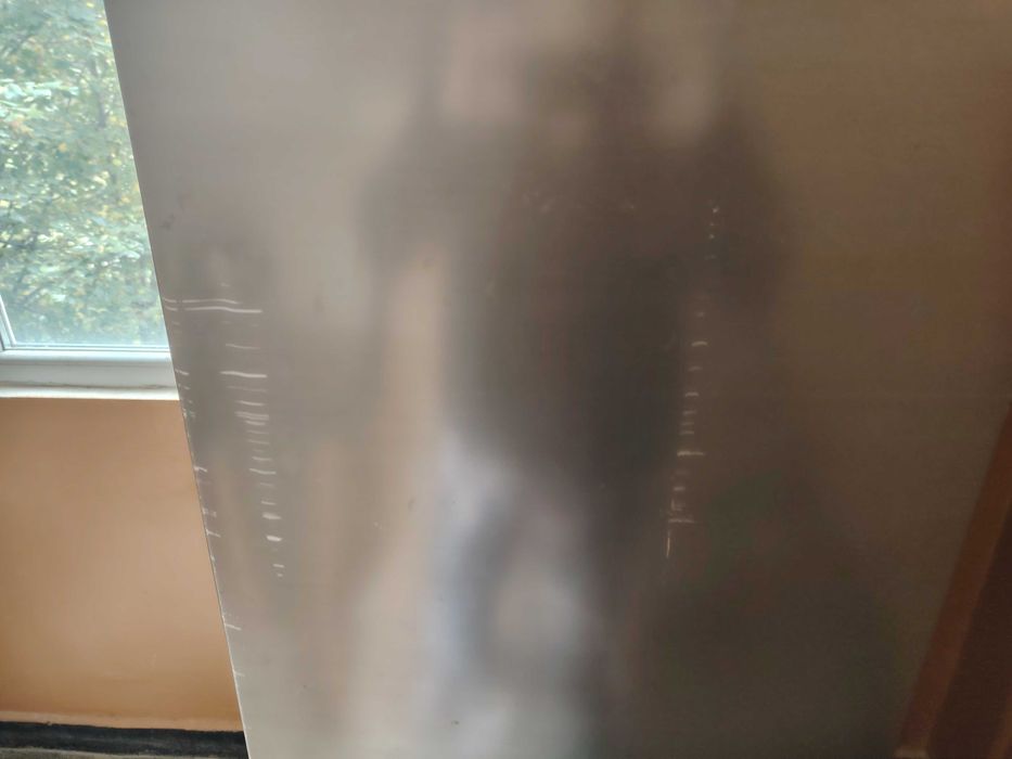 Хладилник инокс с фризер