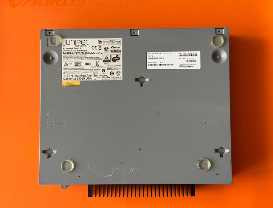 Juniper EX2200-C-12P-2G Managed Compact Switch
