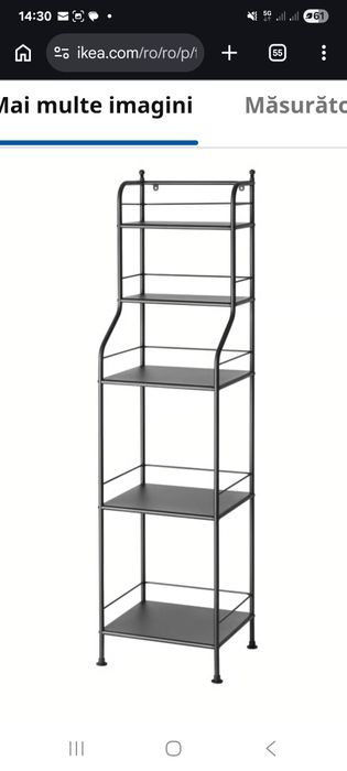 Etajera Metal Ikea