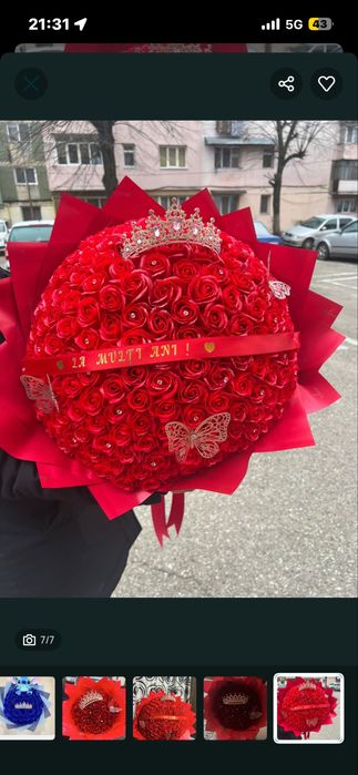 Buchete de trandafirii  de sapun