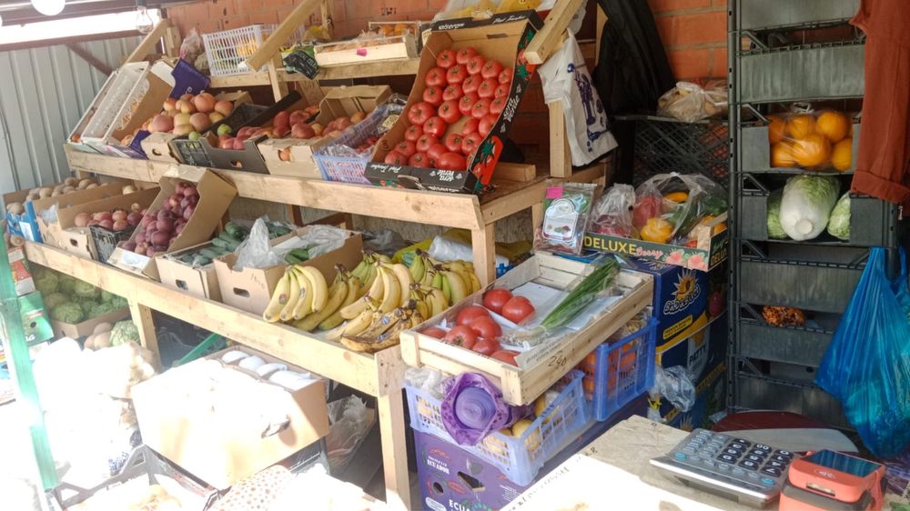 Продается овощной отдел цена окончательная.