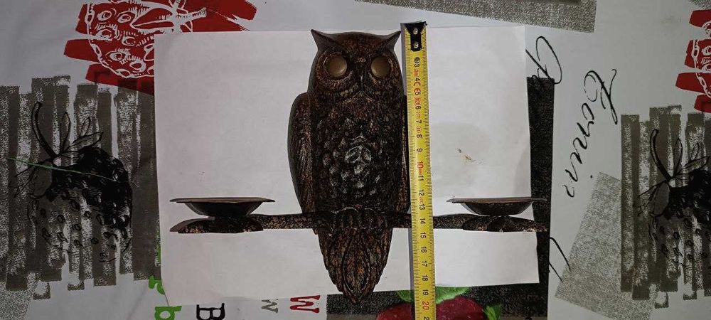 Подсвечник формы Совы