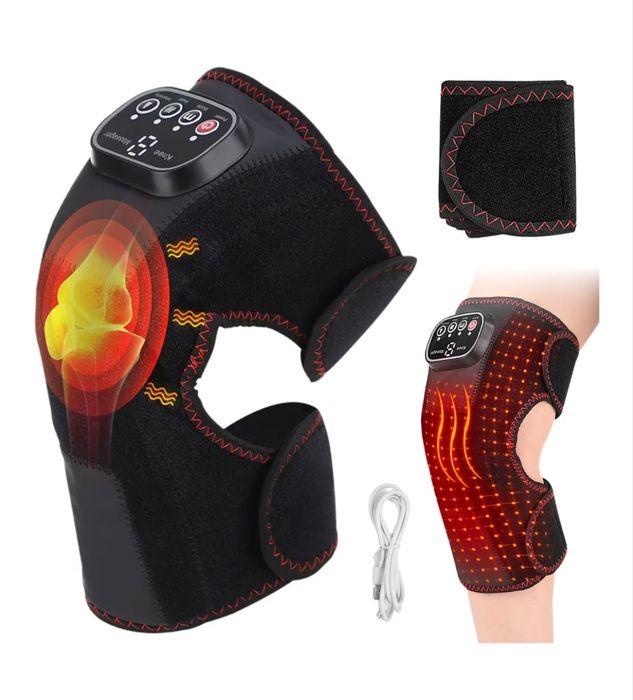 Масажор с нагревател за коляно