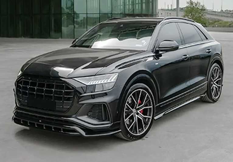 Преден лип спойлер за ауди SQ8 / Audi Q8 lip spoiler / добавка за предна броня / нож