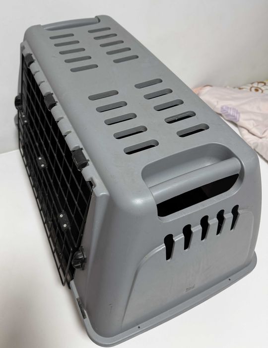 cusca transport caine talie medie si mica 70x50 cm foarte rezistenta