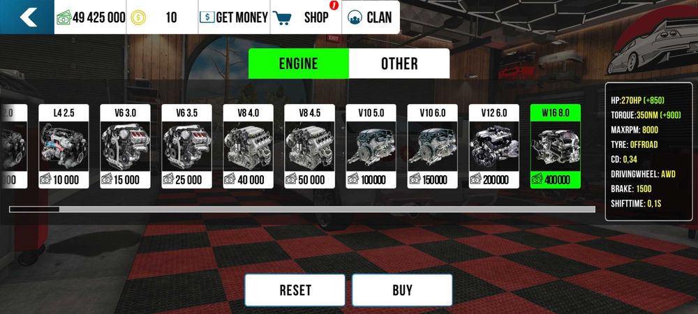 Продам аккаунт в игре Car Parking