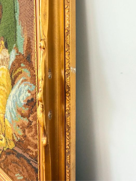 Гоблен Момичето с книгата и Мъжа със златния шлем