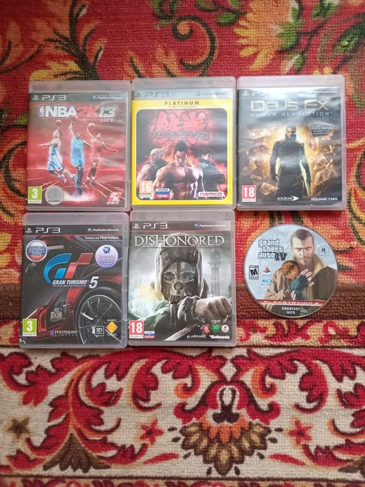 Продажа дисков на пс 3