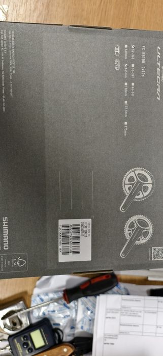 Курбели Shimano Ultegra FC-R8100 52/36 165mm