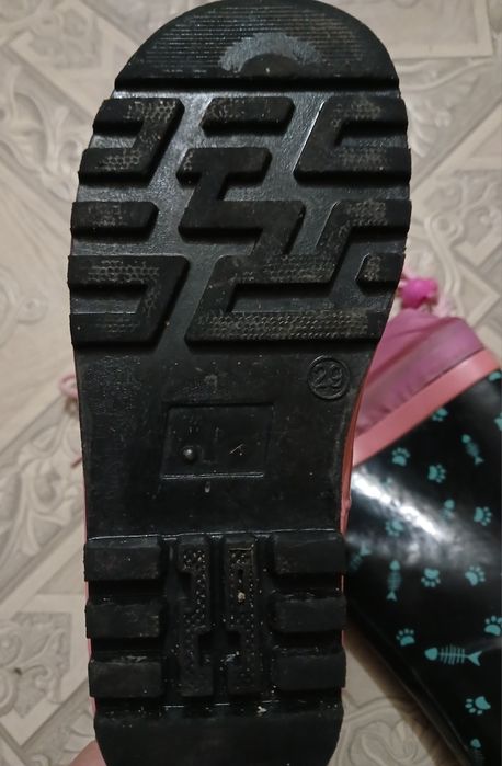 Детские резиновые сапоги