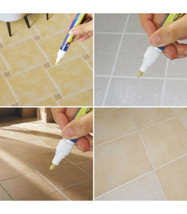 Избелващ маркер за фуги на плочки Grout pen