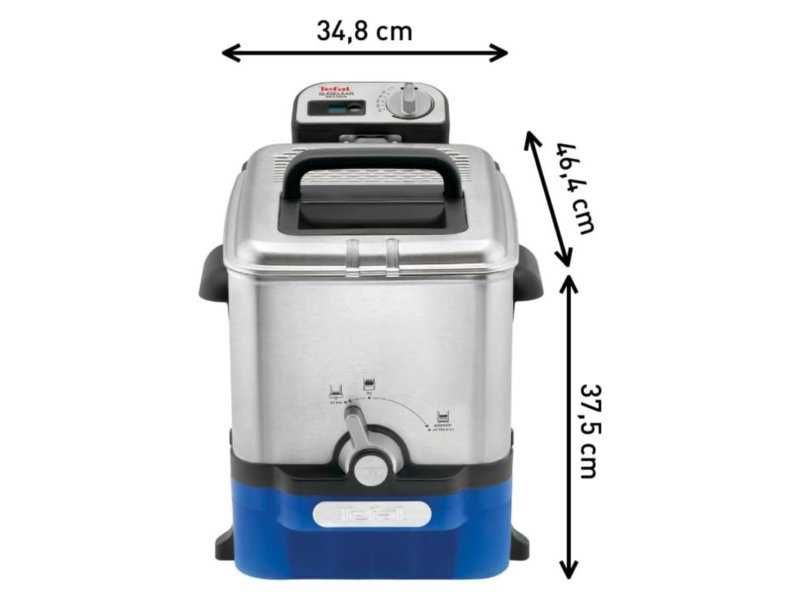 Полупрофесионален Фритюрник Tefal FR804015 Oleo Clean, 3.5L, 2300W