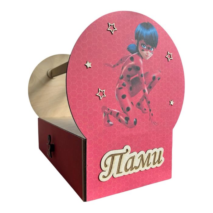 Кутия за диадеми “Калинката и черния котарак”