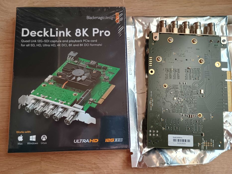 Blackmagic Decklink 8K Pro (почти нова!)