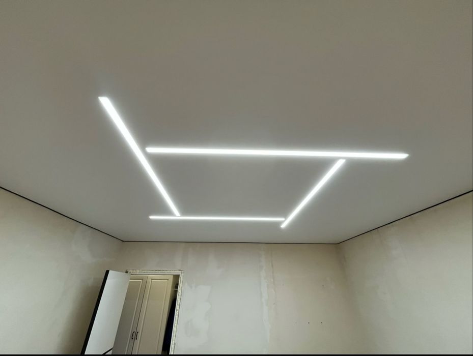 Натяжные потолки от 1500 тг/м²