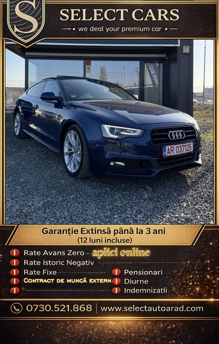 Audi A5 2.0TDI S-Line Automat Rate / Garantie