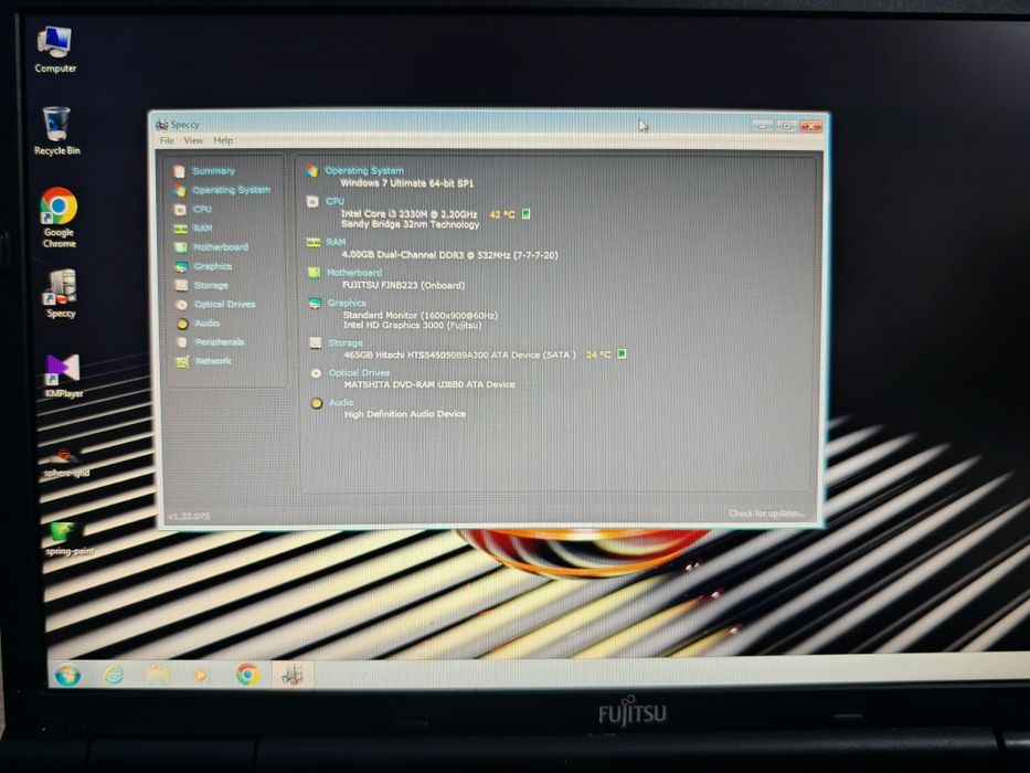 Fujitsu LifeBook E751