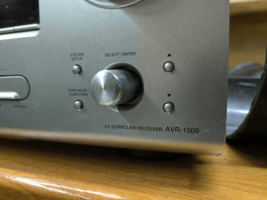 AV Ресивър Denon AVR-1509 (Premium Silver)