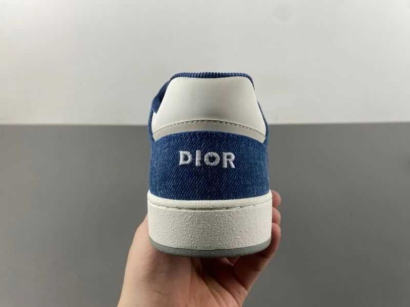 Dior B27 Low White Blue Denim