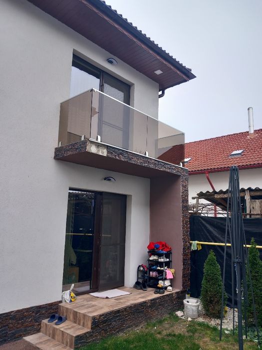 Balustrade sticla și inox