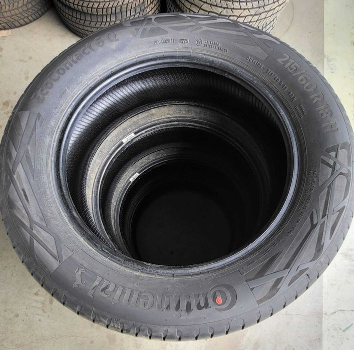 Set 4 anvelope vara NOI - Continental Eco Contact 6Q - 215/60 R18 - DOT 27/2025
