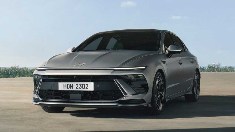 Задний бампер на Соната 2024- Sonata 2024-