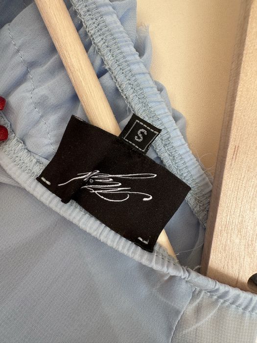 Рокля Mijel размер С S бледосин цвят