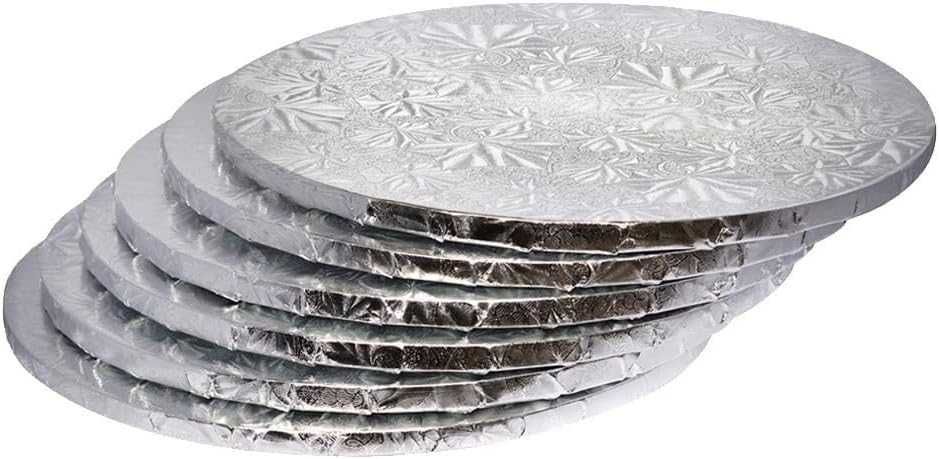 5 Броя Подложки за Торта, Височина 12 мм, 3 Размера