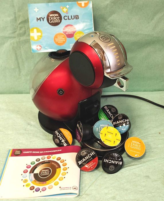 Кафемашина с гаранция 1 година NESCAFÉ® Krups automat Melody.Red