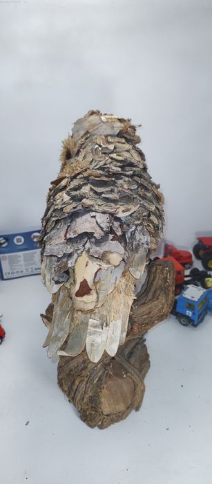 Ръчно изработен декоративен бухал