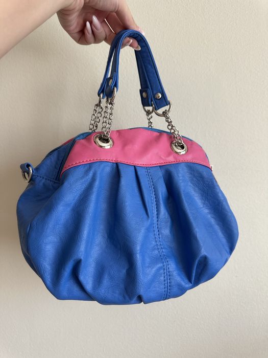 Дамска чанта  в син цвят