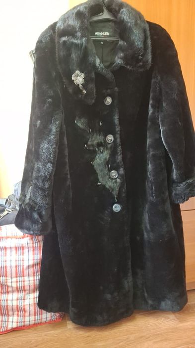 Женская Мутоновая шуба